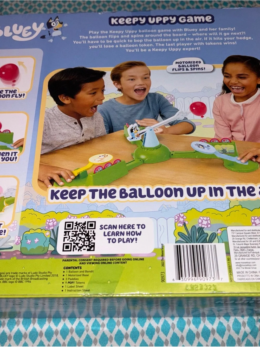 Bluey Keepy Uppy Game for Kids - Green